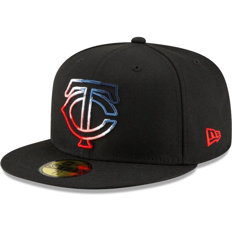 New Era Minnesota Twins Gradient Feel Black 59FIFTY Fitted Hat