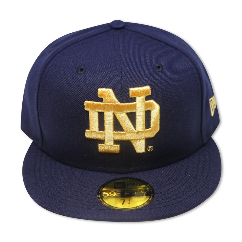 NOTRE DAME FIGHTING IRISH NEW ERA 59FIFTY FITTED 67/8