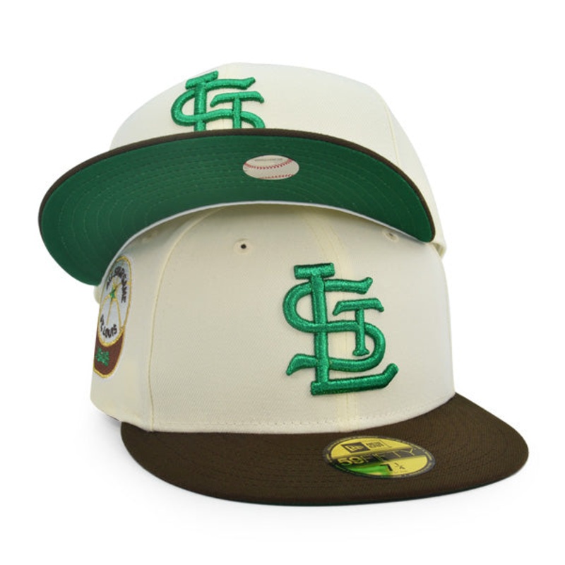 St.Louis Browns 1948 ALL-STAR GAME Exclusive New Era 59Fifty Fitted Hat – Chrome/Brown 6 7/8