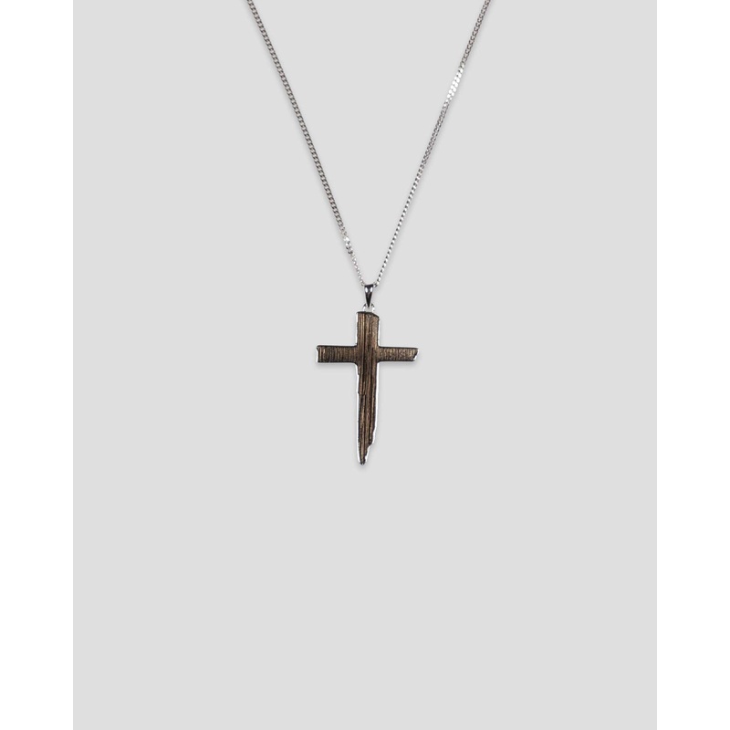 Warrior Eye Black Cross Necklace – Youth