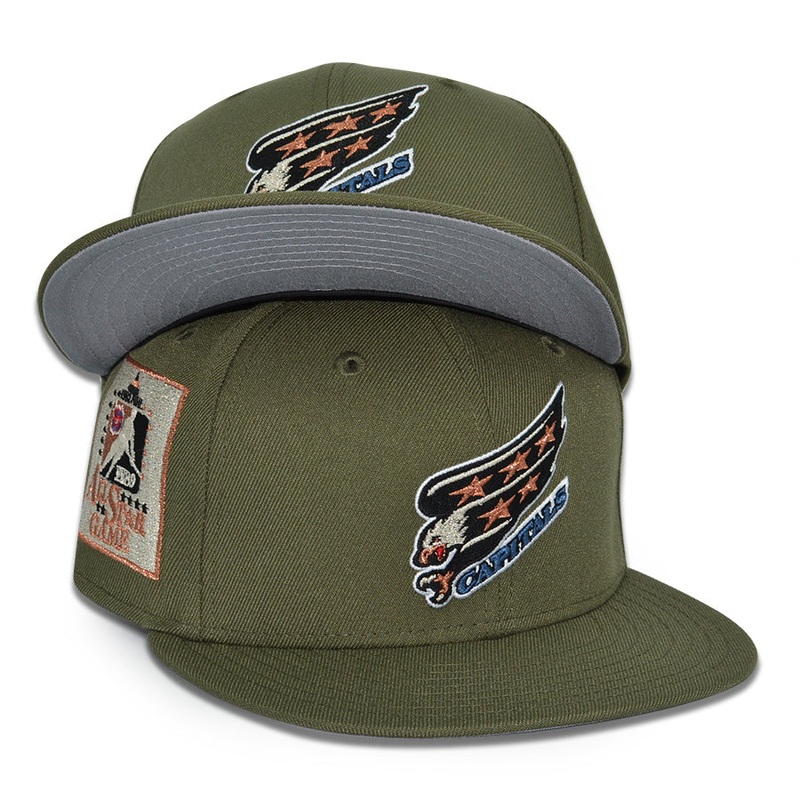 Washington Capitals “DMVet” Exclusive New Era 59Fifty Fitted Hat – New Olive 6 7/8