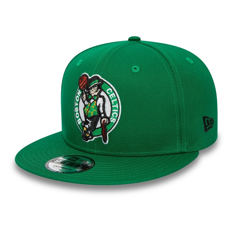 Boston Celtics 9FIFTY NBA Rear Logo Snapback Green Cap S-M