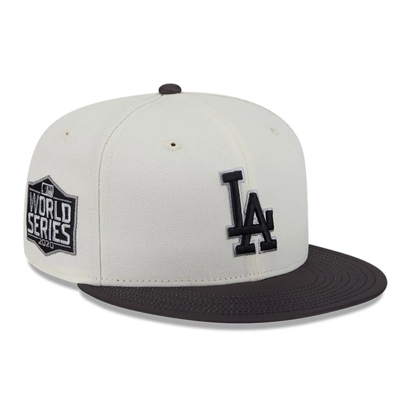 LA Dodgers MLB Colour Develop White 59FIFTY Fitted Cap 6 3/4