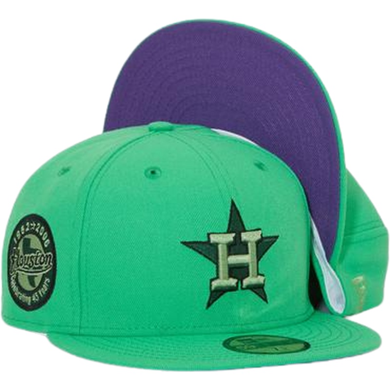 New Era Houston Astros Green “Hulk” 59FIFTY Fitted Hat