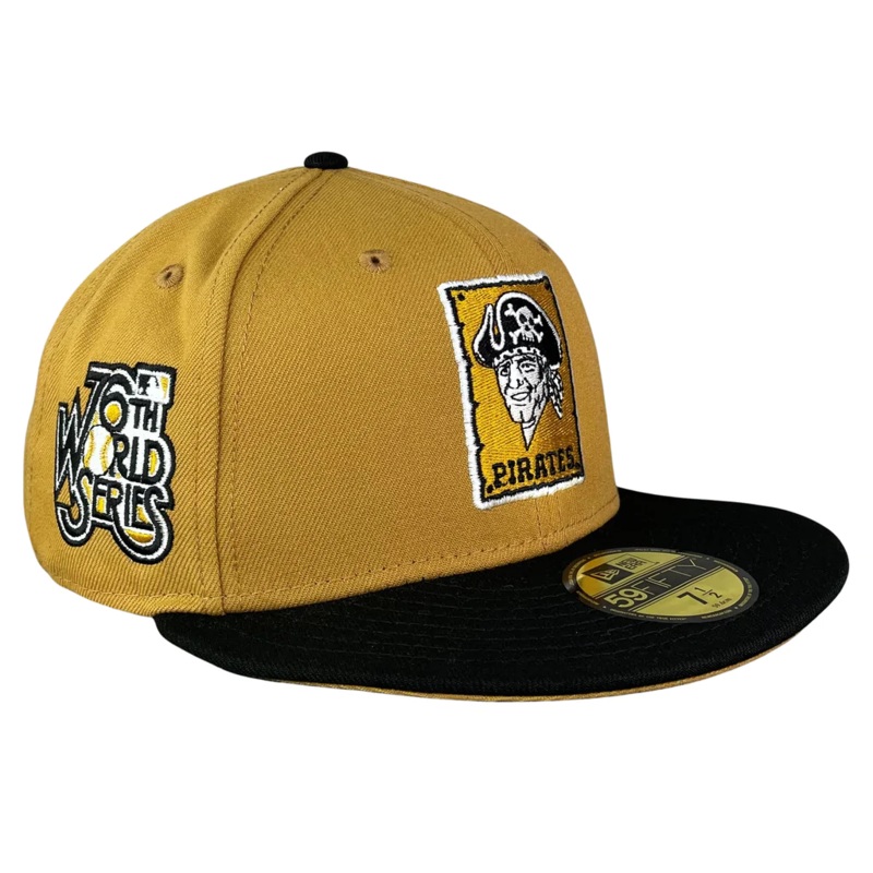 New Era Pittsburgh Pirates Panama Tan/Black 1979 World Series 59FIFTY Fitted Hat