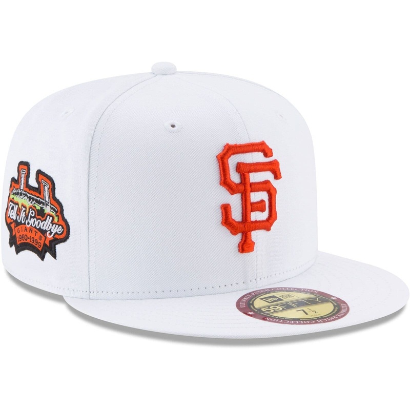 New Era San Francisco Giants Optic Stadium Patch 59Fifty Fitted Hat