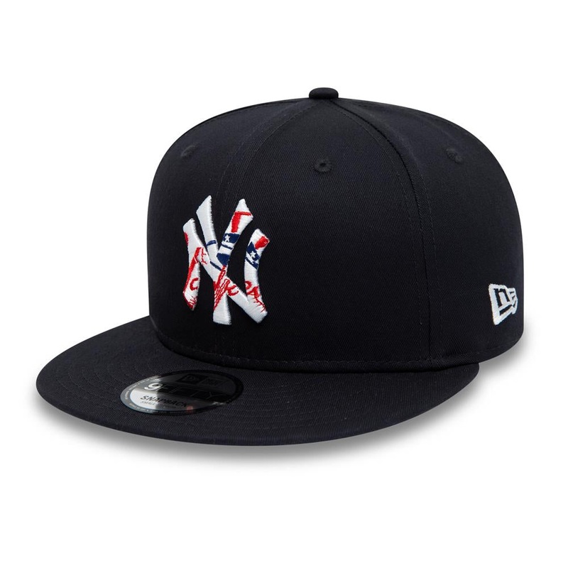 New York Yankees 9FIFTY Team Infill Logo Navy Cap M-L