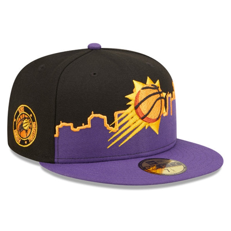 Phoenix Suns New Era 2022 NBA Tip-Off 59FIFTY Fitted Hat – Purple/Black 7