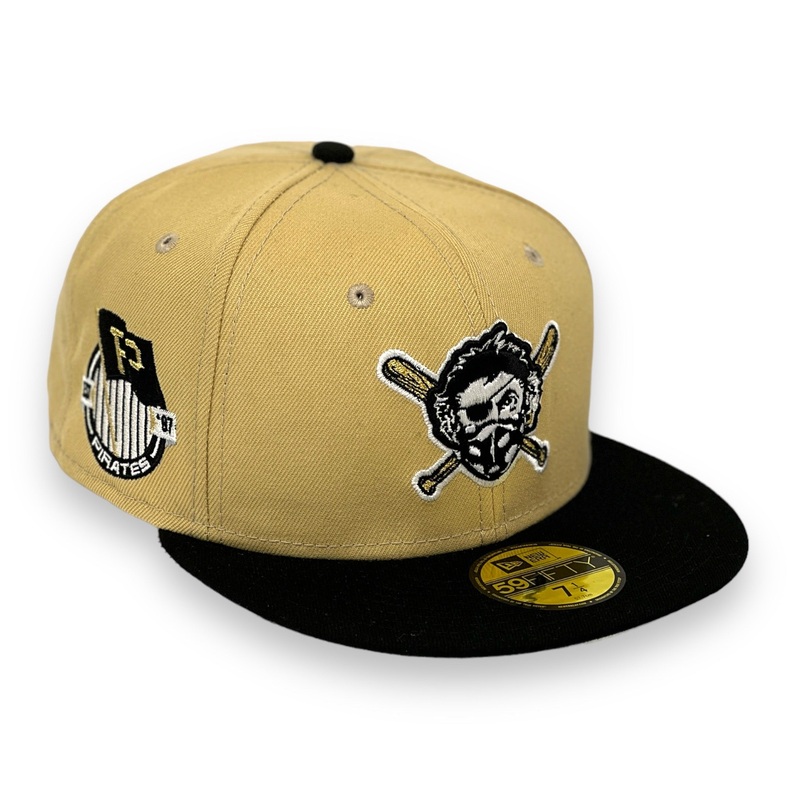 PITTSBURGH PIRATES (V-GOLD) NEW ERA 59FIFTY FITTED (OFF-WHITE UNDER VISOR) 7