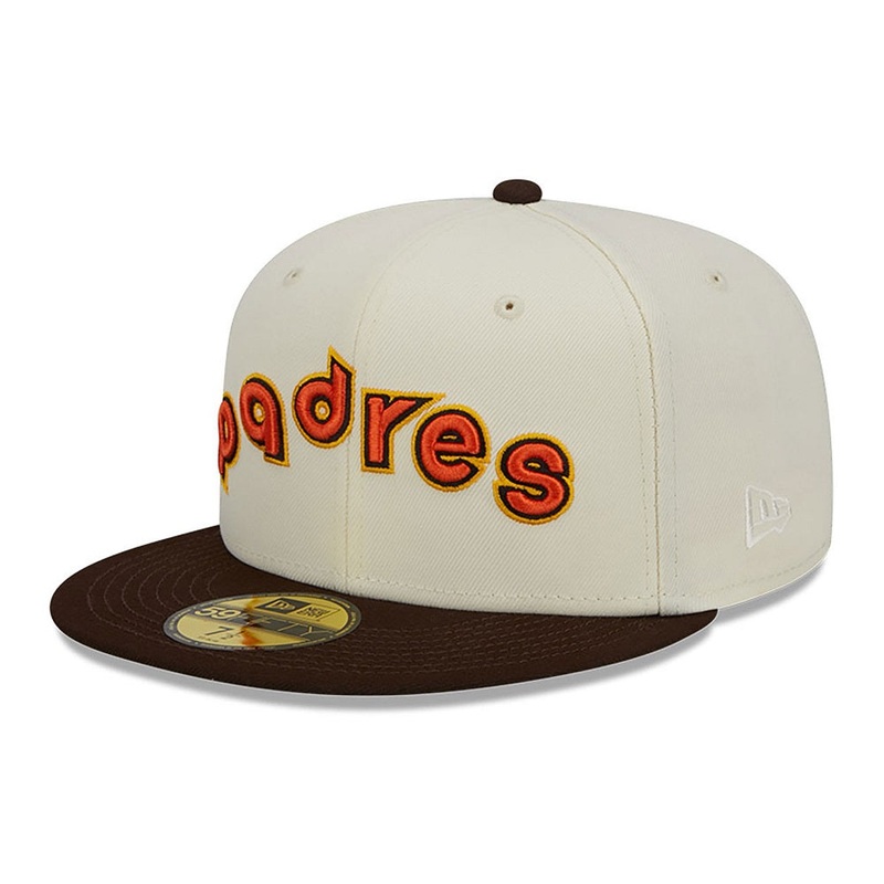 San Diego Padres 59FIFTY Retro Jersey Script Stone Cap 7