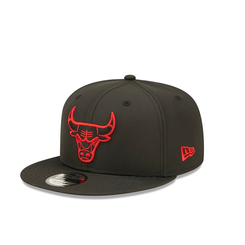 Chicago Bulls 9FIFTY Neon Pack Black Cap S-M