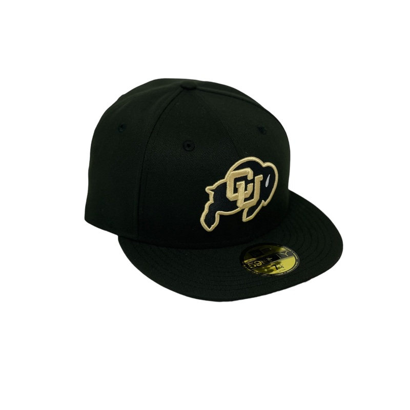 COLORADO BUFFALOES (BLACK) NEW ERA 59FIFTY FITTED 67/8