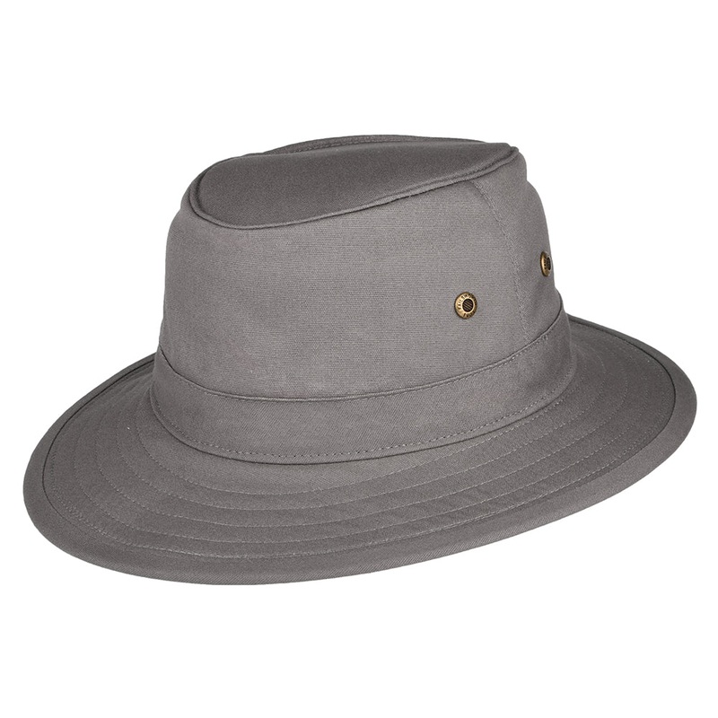 Failsworth Hats Traveller Crushable Sun Hat – Grey S