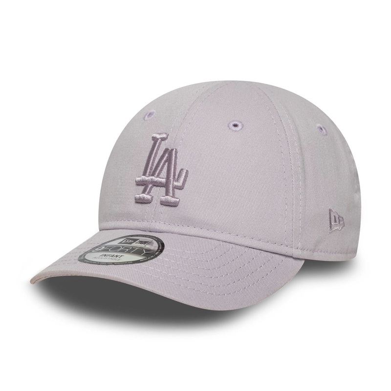 LA Dodgers Infant MLB League Essential Pastel Purple 9FORTY Adjustable Cap Infant