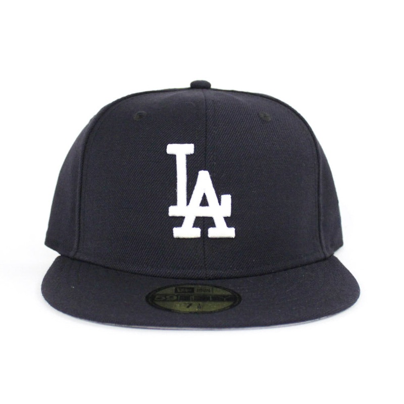Los Angeles Dodgers New Era 59Fifty Fitted Hat (Navy Gray Under Brim) 7
