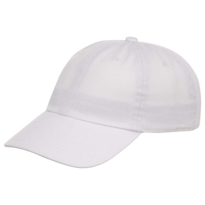 Mitchell & Ness Basic Blank Dad Hat – White Adjustable
