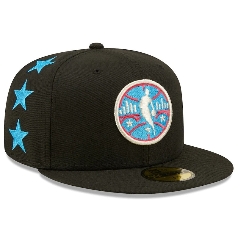 New Era 2022 Black NBA All-Star Game Starry 59FIFTY Fitted Hat