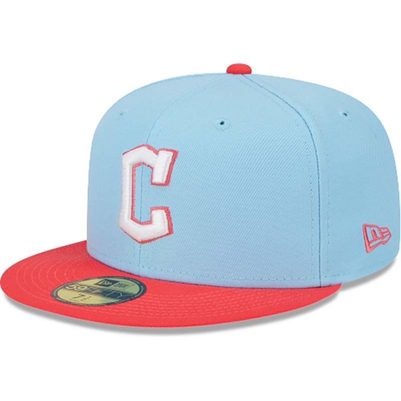 New Era Cleveland Guardians Colorpack Blue 2023 59FIFTY Fitted Hat