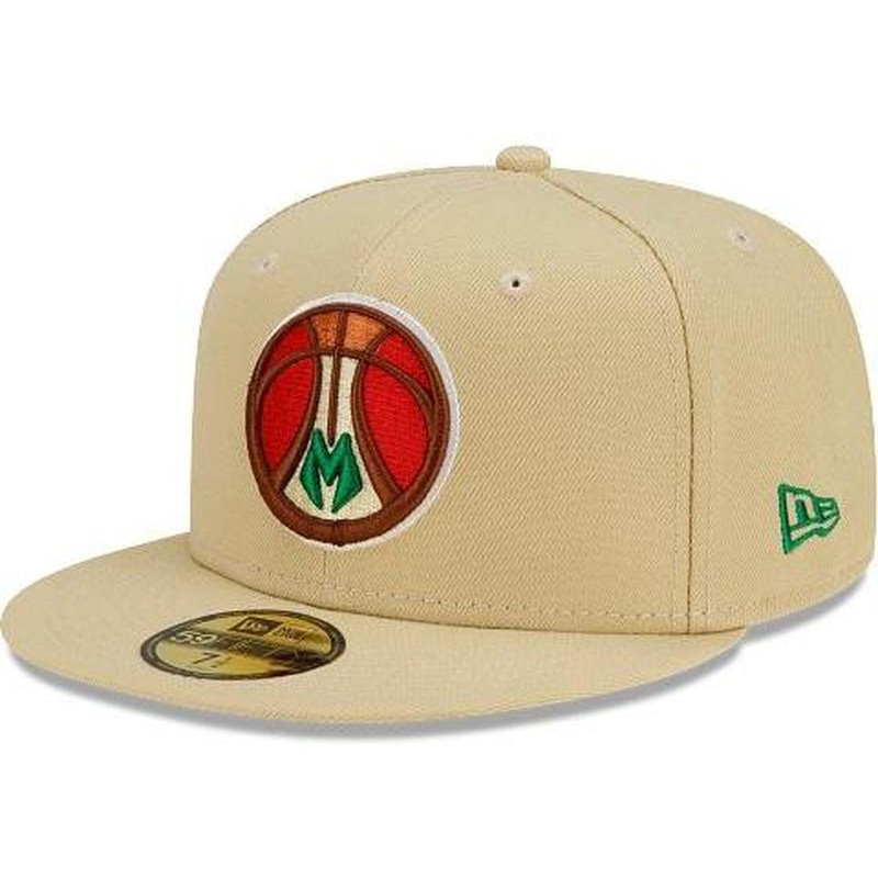 New Era Milwaukee Bucks Cookie 59fifty Fitted Hat