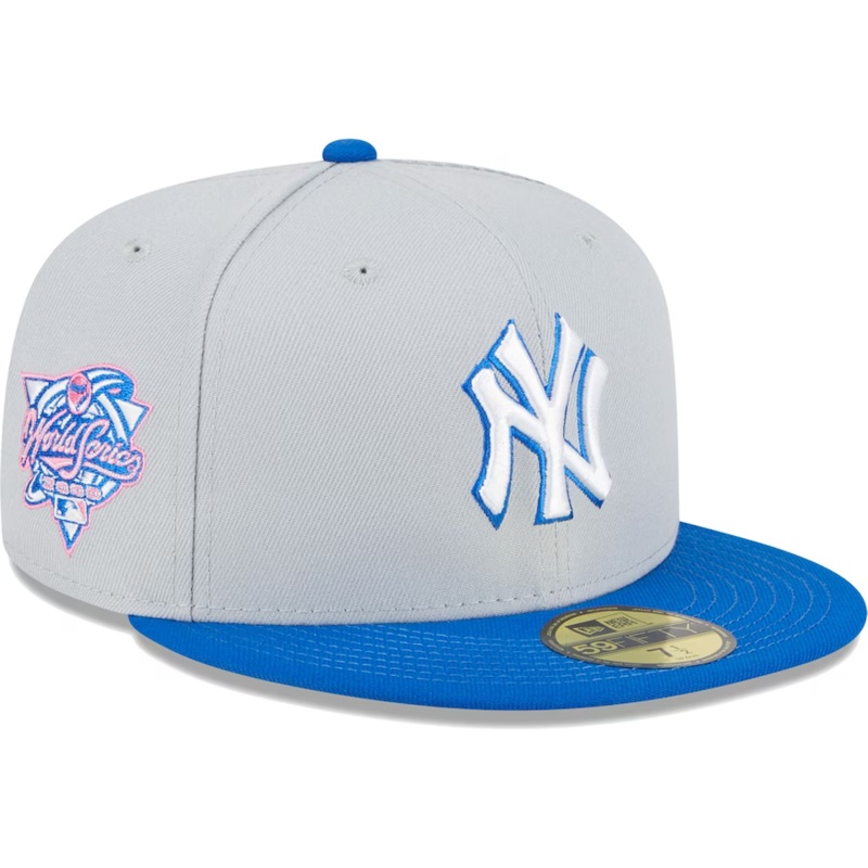New Era New York Yankees Gray/Blue Dolphin 2023 59FIFTY Fitted Hat