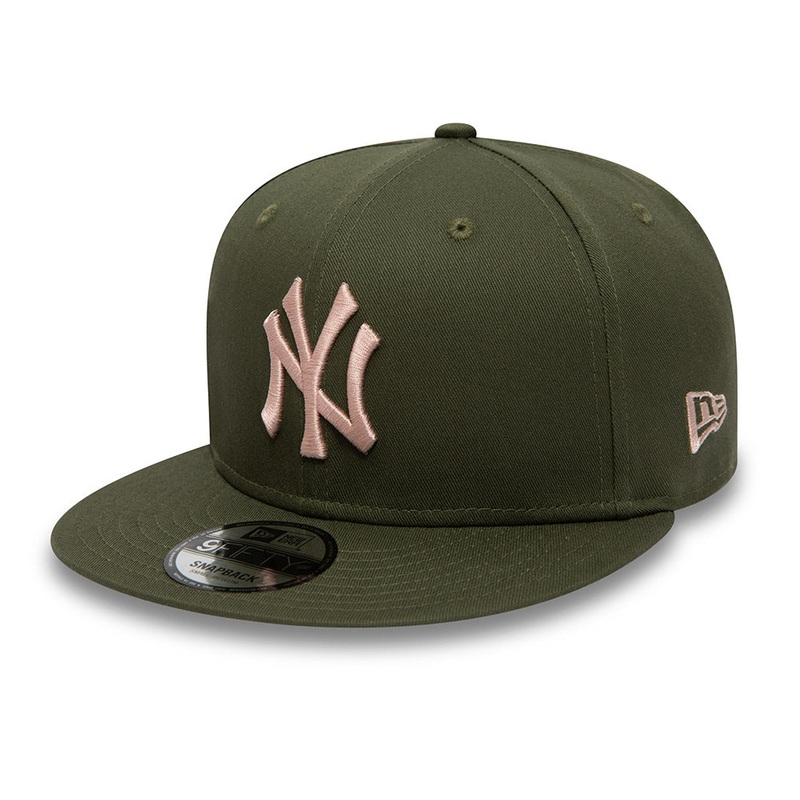 New York Yankees 9FIFTY Side Patch Olive Cap M-L