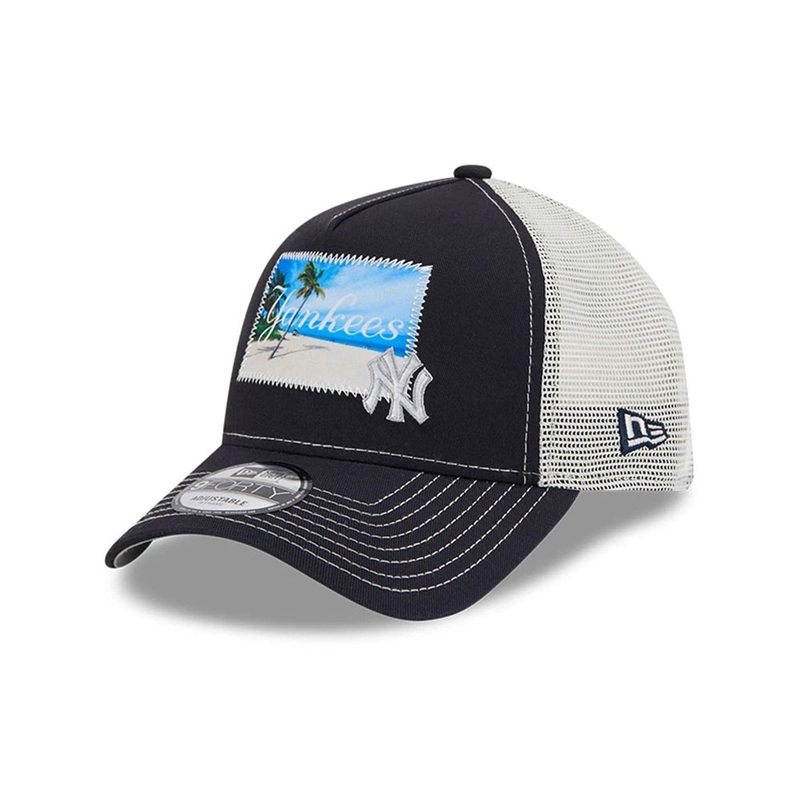 New York Yankees Spring Training Fan Pack 2025 Navy 9FORTY A-Frame Adjustable Cap OSFM