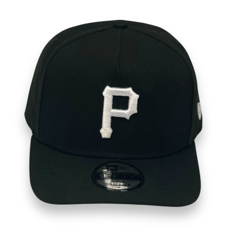 PITTSBURGH PIRATES (BLACK) AFRAME NEW ERA 9FIFTY SNAPBACK