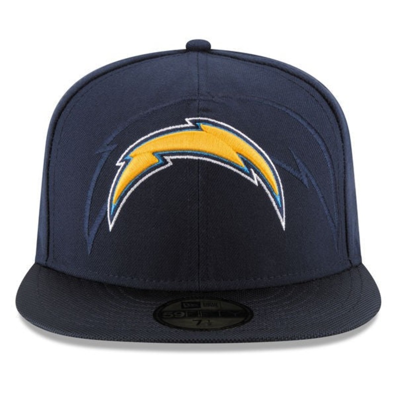 San Diego Chargers 2016 NFL SIDELINE Official Fitted 59Fifty New Era Hat 7