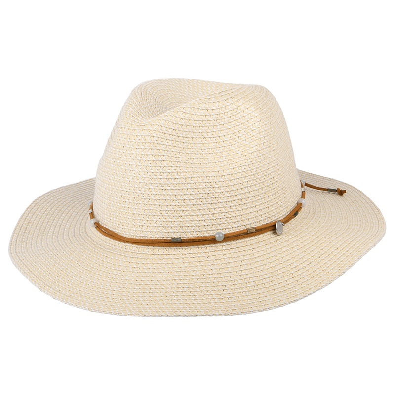 Sunday Afternoons Hats Wanderlust Summer Fedora Hat – Cream 1-Size