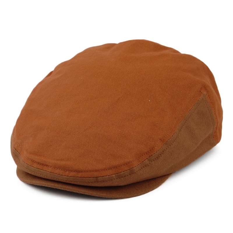 Brixton Hats Hooligan Lightweight Flat Cap – Copper Small-56cm