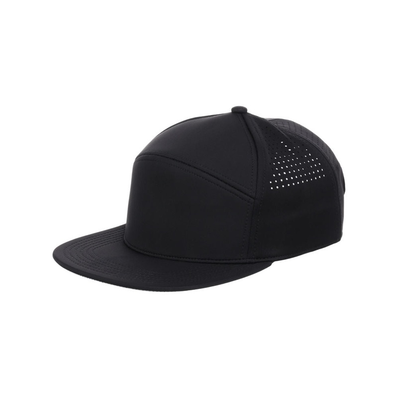 Crowns By Lids Driver 6-Panel Tech Cap – Black Adjustable
