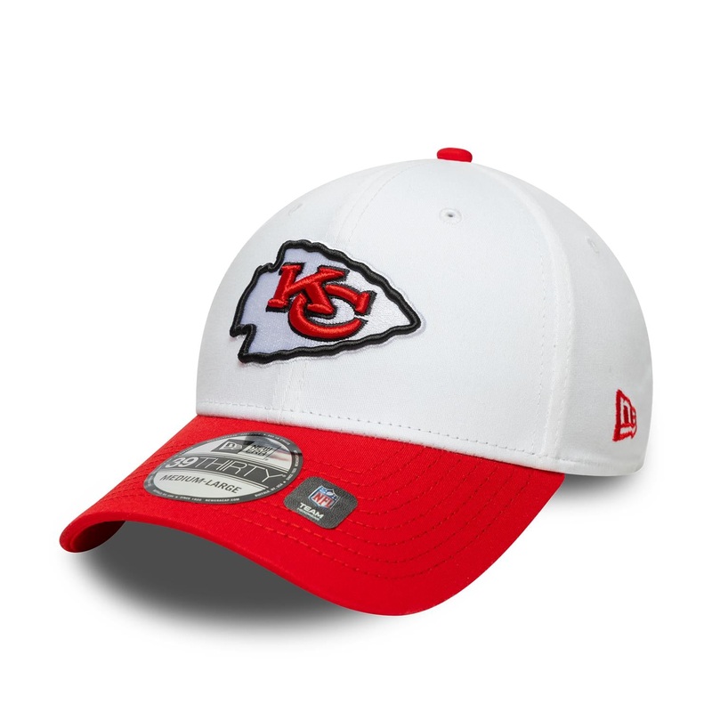 Kansas City Chiefs 39THIRTY NFL Team Logo White Cap XS-S