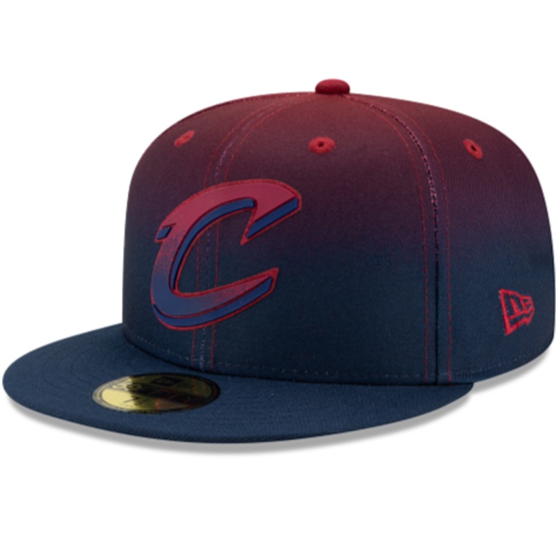 New Era Cleveland Cavaliers Back Half 59Fifty Fitted Hat