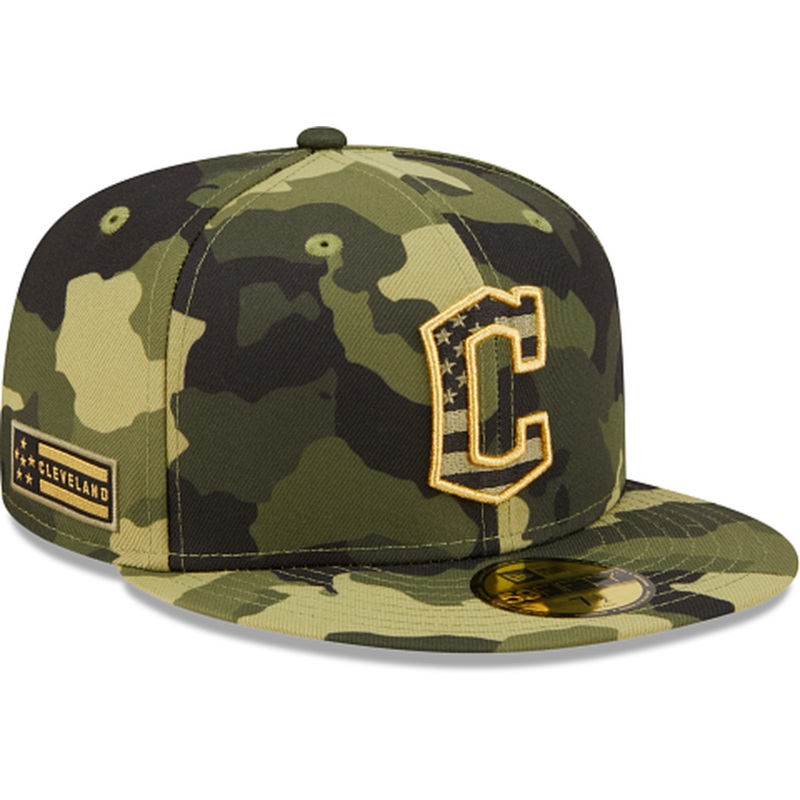New Era  Cleveland Guardians 2022 Armed Forces Day 59FIFTY Fitted Hat