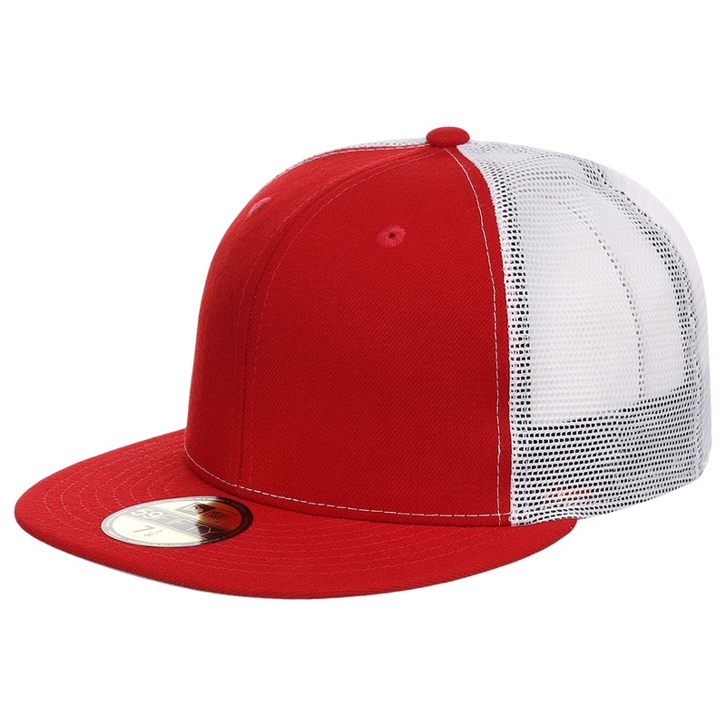 New Era Custom 59FIFTY Trucker – Red/White 634