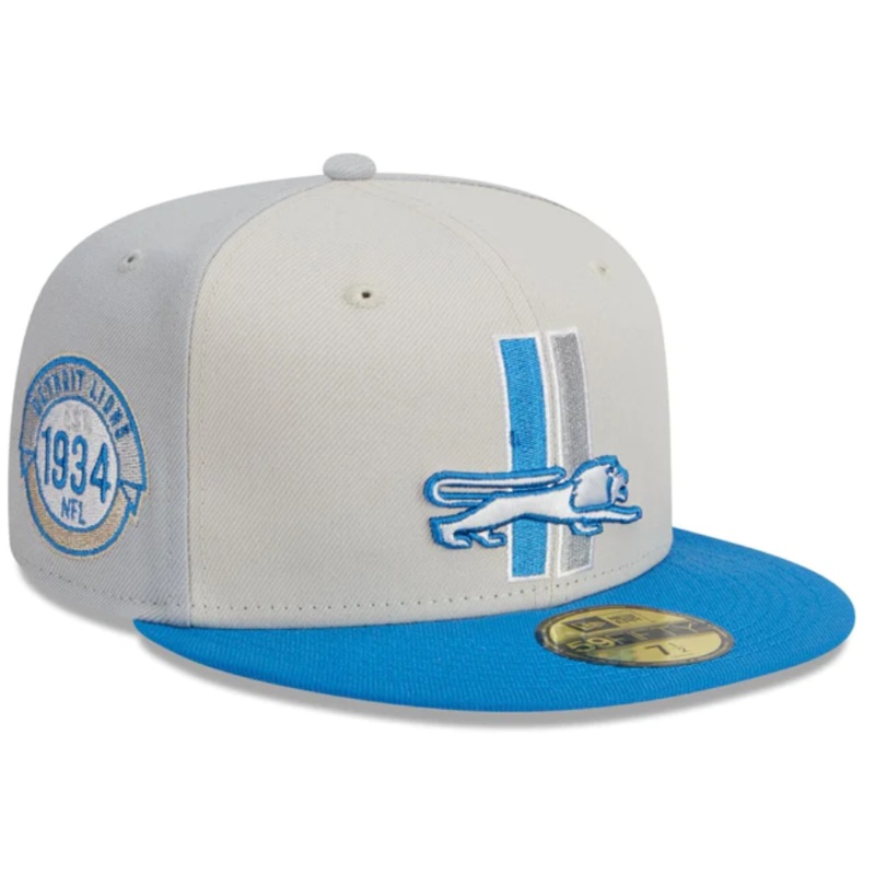 New Era Detroit Lions 2023 Sideline Historic 59FIFTY Fitted Hat