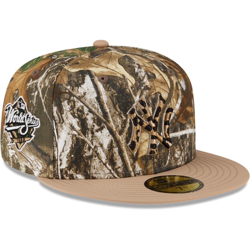 New Era Just Caps Camouflage New York Yankees Realtree 59FIFTY Fitted Hat