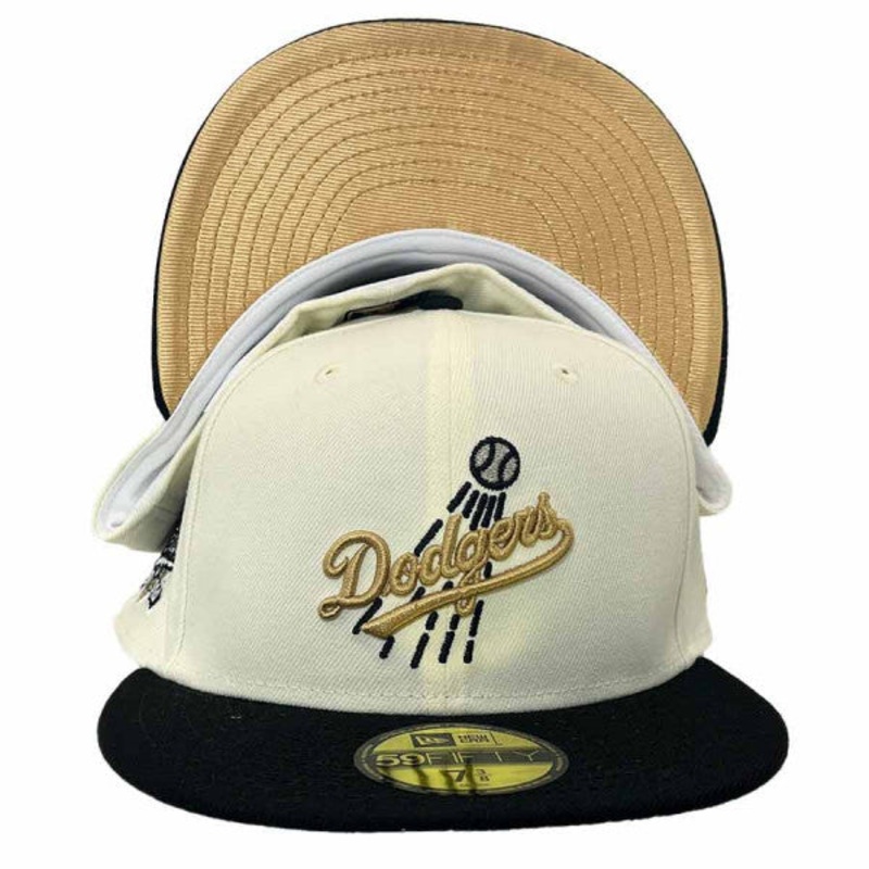 New Era Los Angeles Dodgers ‘Champagne’ 100th Anniversary Gold UV 59FIFTY Fitted Hat