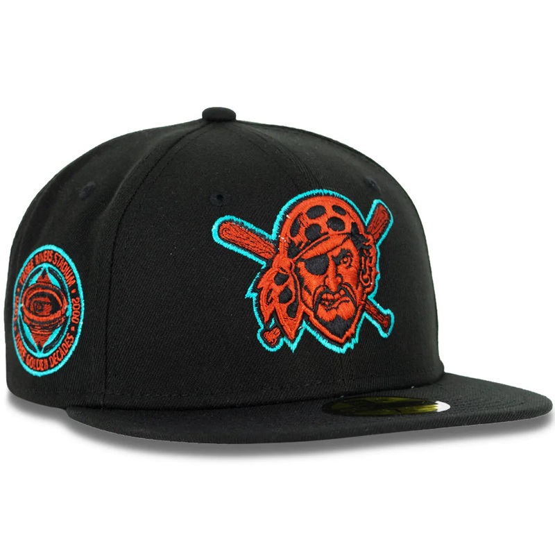 New Era x Just Sports Pittsburgh Pirates Red Rock 59FIFTY Fitted Hat