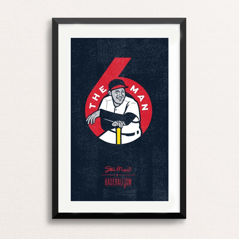 The Man 18×12 – Stan Musial Collection The Man 18×12