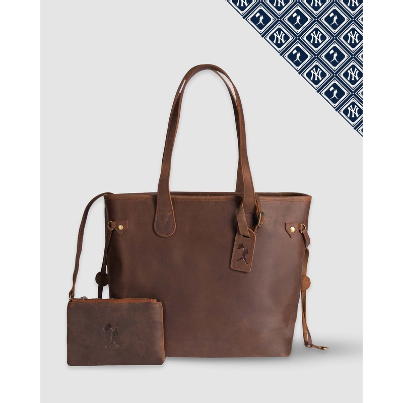 Alison Tote Bag and Clutch Bag – New York Yankees