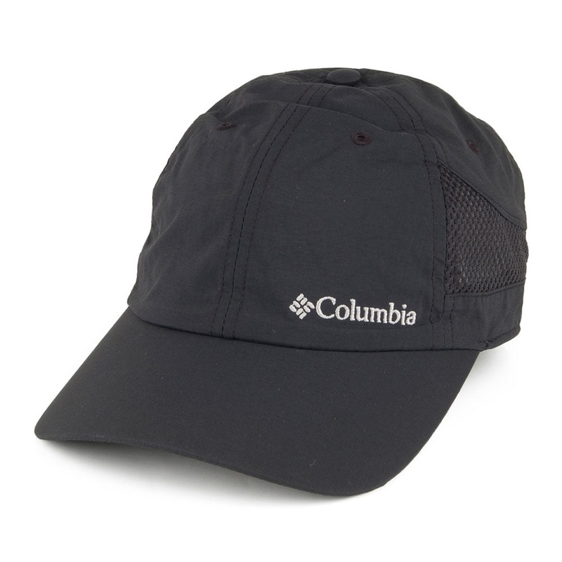 Columbia Hats Tech Shade Baseball Cap – Black Adjustable