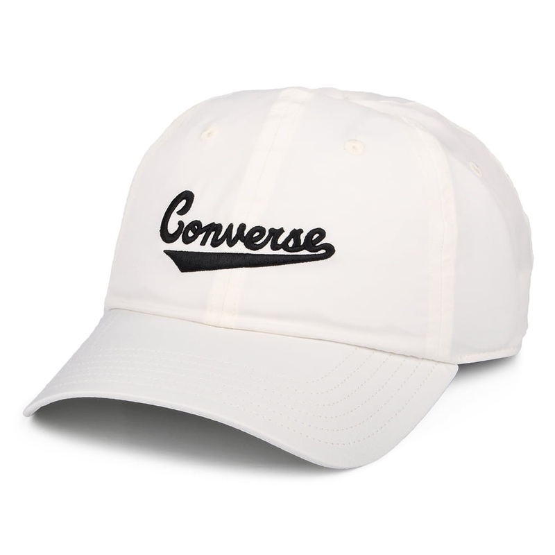 Converse Script Baseball Cap – Off White Adjustable