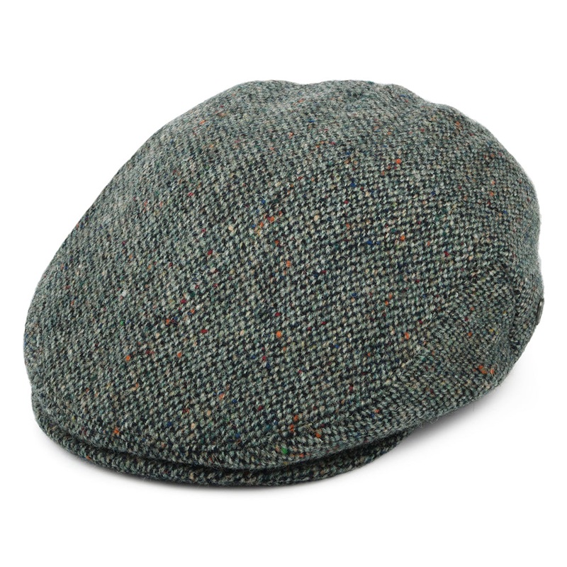 Jaxon & James Donegal Tweed Cairnglass Flat Cap – Multi-Coloured S