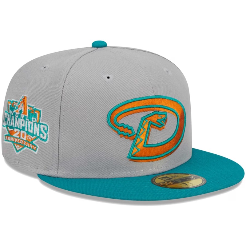 New Era Arizona Diamondbacks Gray/Teal 2023 59FIFTY Fitted Hat