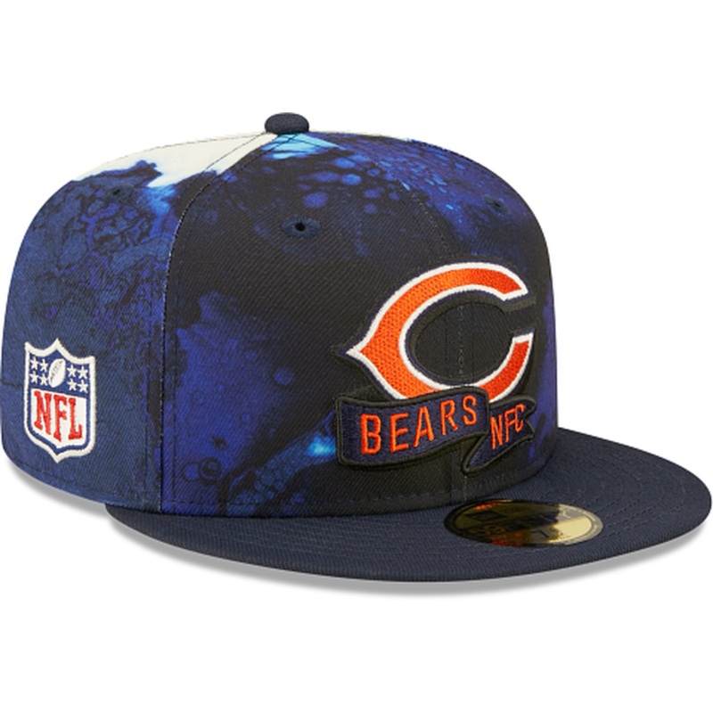 New Era Chicago Bears 2022 Sideline Ink Dye 59FIFTY Fitted Hat