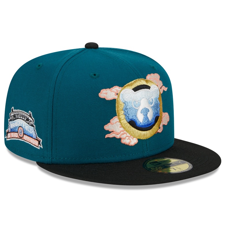 New Era Chicago Cubs Cloud Spiral 100th Anniversary 59FIFTY Fitted Hat