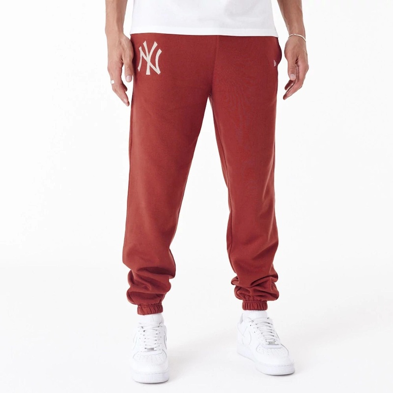 New York Yankees League Essential Copper Fleece Joggers XS