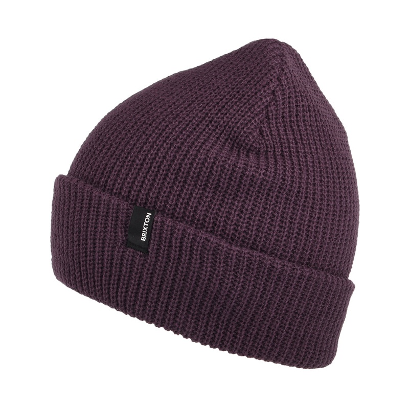 Brixton Hats Heist Cuffed Beanie Hat – Grape 1-Size