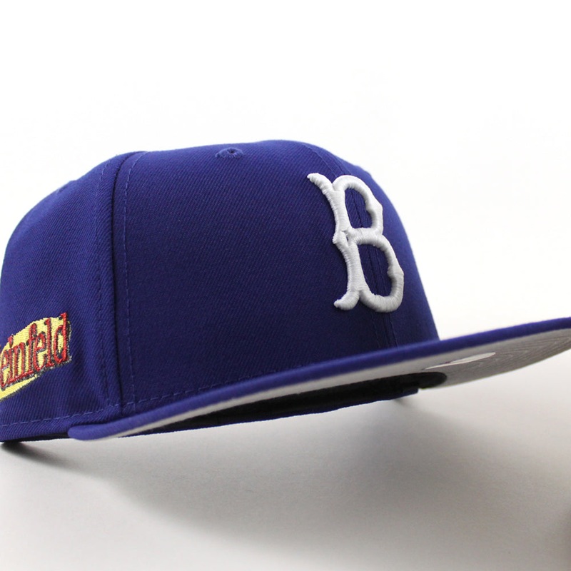 Brooklyn Dodgers SEINFELD New Era 59Fifty Fitted Hat (Royal Blue Gray Under Brim) 7